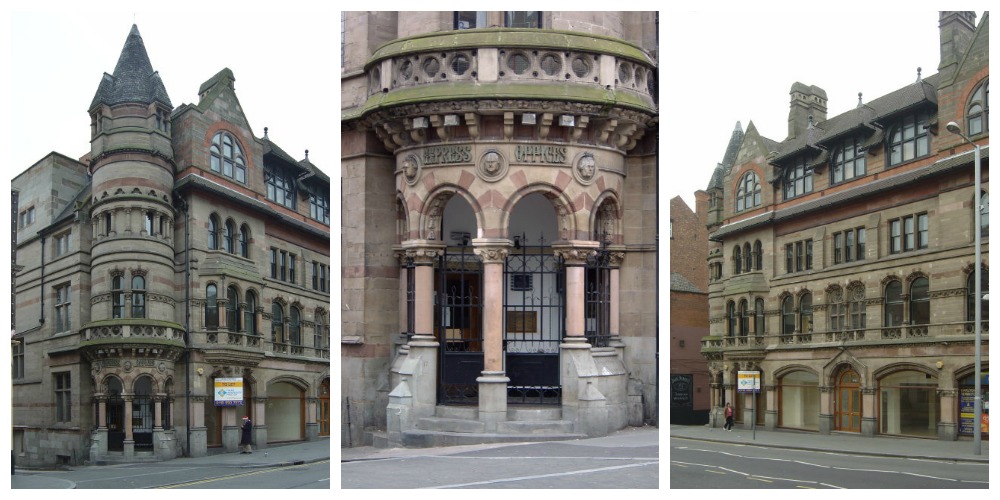 The former Daily Express Offices on Parliament Street, Nottingham