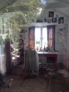 Dylan Thomas's writing shed.