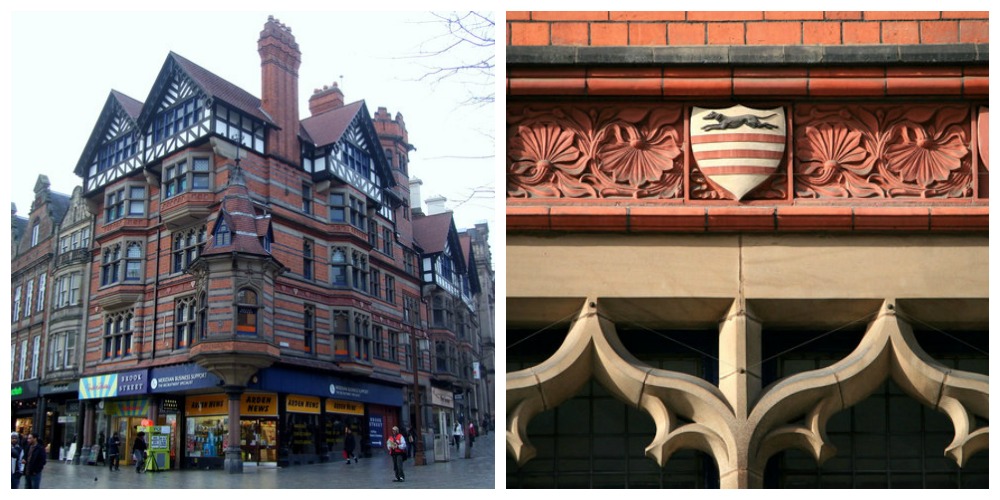 Queens Chambers  off the Market Square, Nottingham. 